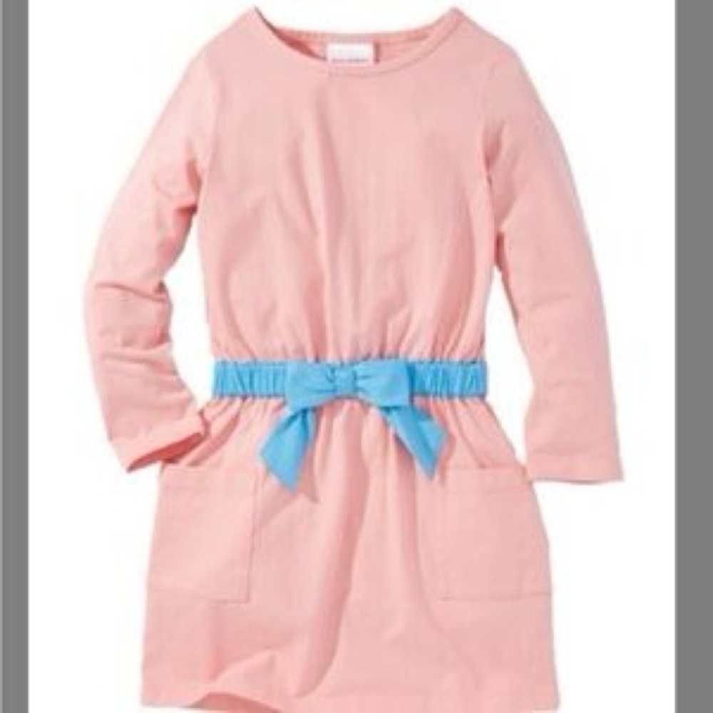 ❌SOLD❌ Hanna Andersson Pink Elastic Belted Dress